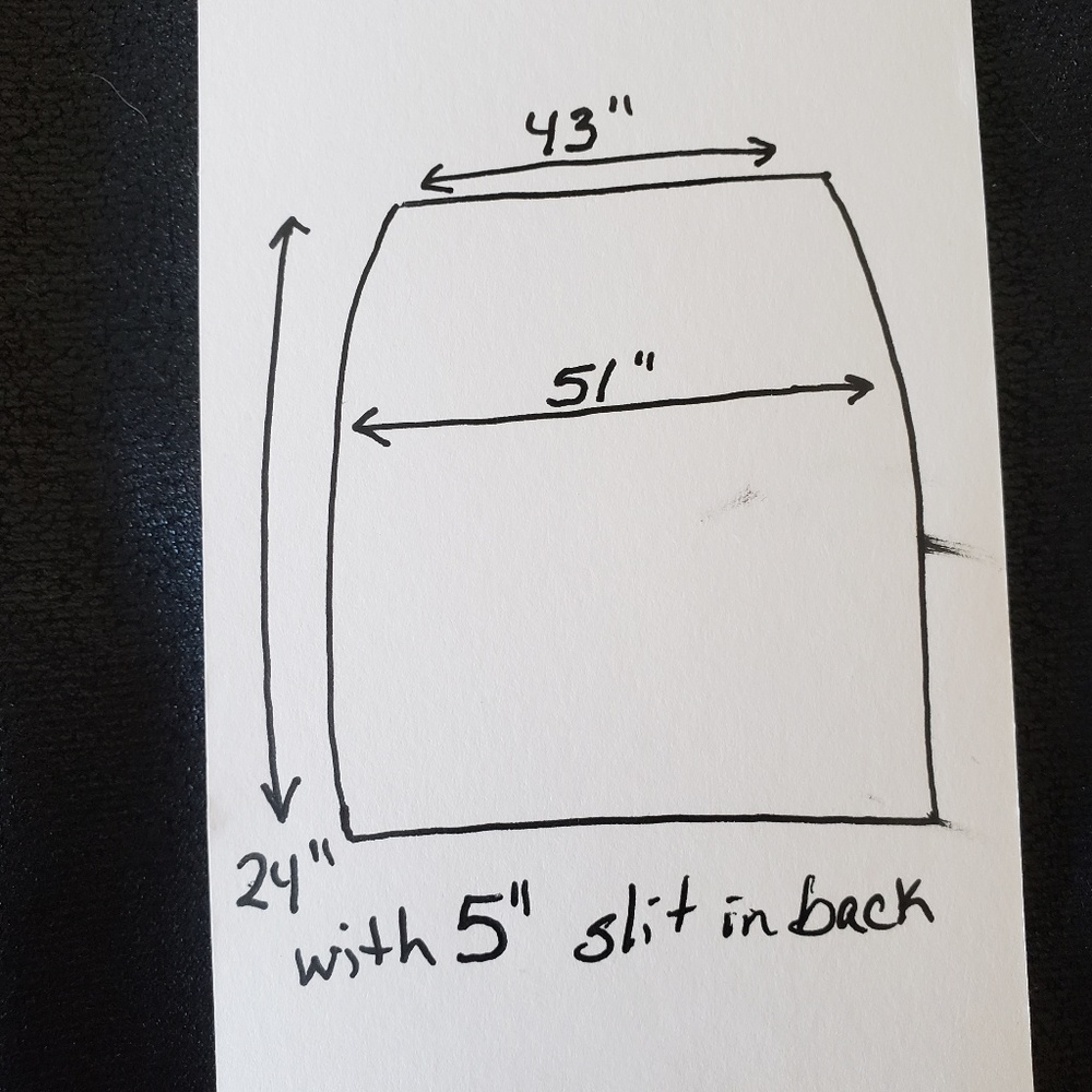 Lane Bryant Faux Pencil Skirt - Picture 6 of 6